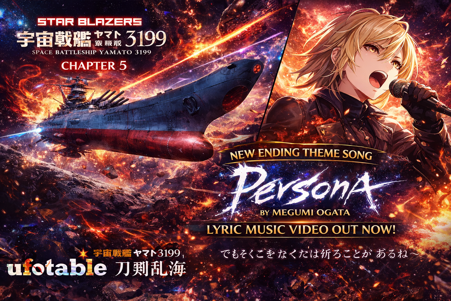 Yamato 3199 Chapter 5 Releases “Persona” Ending MV